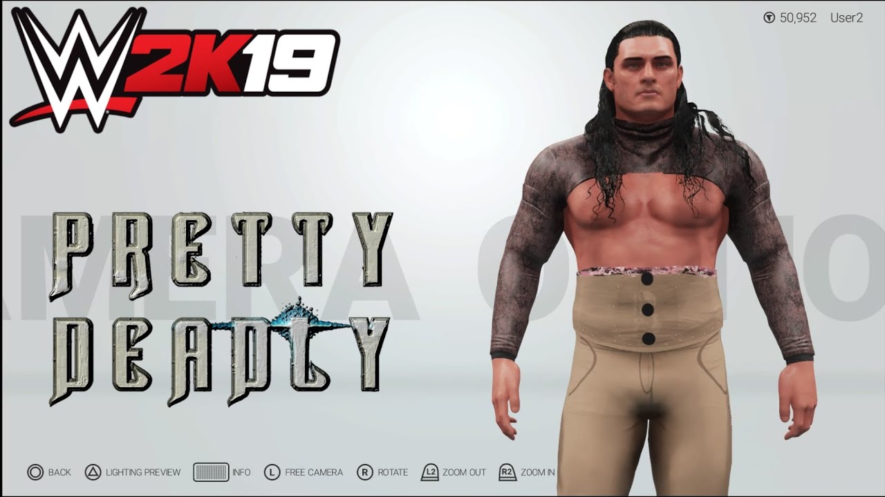WWE 2K19 ps4/xbox one Sam Stoker caw