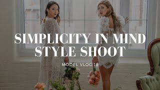 Model Vlog 18 Simplicity In Mind Style Shoot