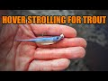 Trout fishing with hover strolling rig on bfs  owner range roller jig and fish arrow flash j