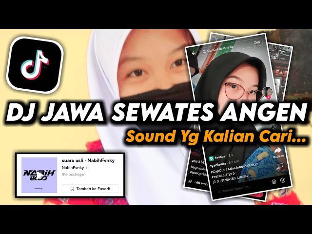 DJ Jawa Sewates Angen - Angen || Sound Slow Yg Lagi Viral || Dandy Fvnky class=