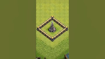 LEVEL 1 TO MAX WIZARD TOWER | CLASH OF CLANS #clashofclans #coc #th17 #shorts