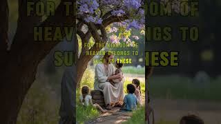 Jesus Welcomes The Children Matthew 1914