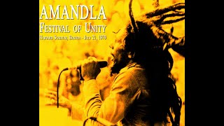 Bob Marley & The Wailers : Amandla: Festival of Unity (Boston, MA. 1979)