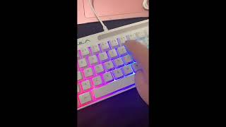 Review Aula F3061 61Keys Wired Rgb Gaming Keyboard Usb Interface To Connect Computernotebook Mobile