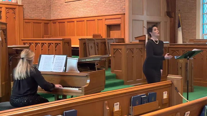 Megan Reader performs "Si, mi chiamano, Mimi" from La Boheme by Puccini with Catherine Giel, piano