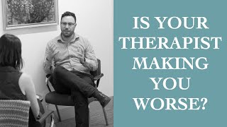 7 Signs Your Therapist Could Be Making You Worse! I The Speakmans