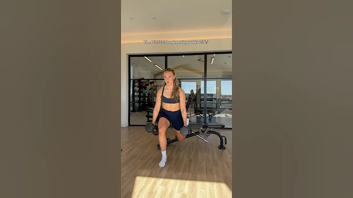 The PERFECT beginner leg day workout #workout #legday #beginnerworkout thumbnail