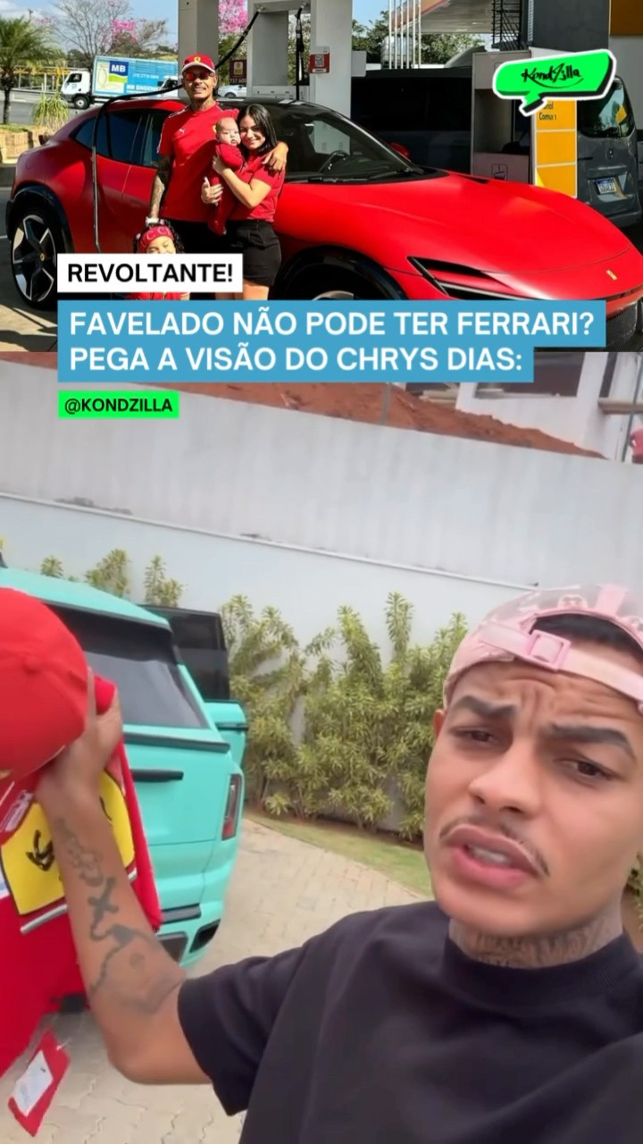 Favelado não pode ter Ferrari? ???