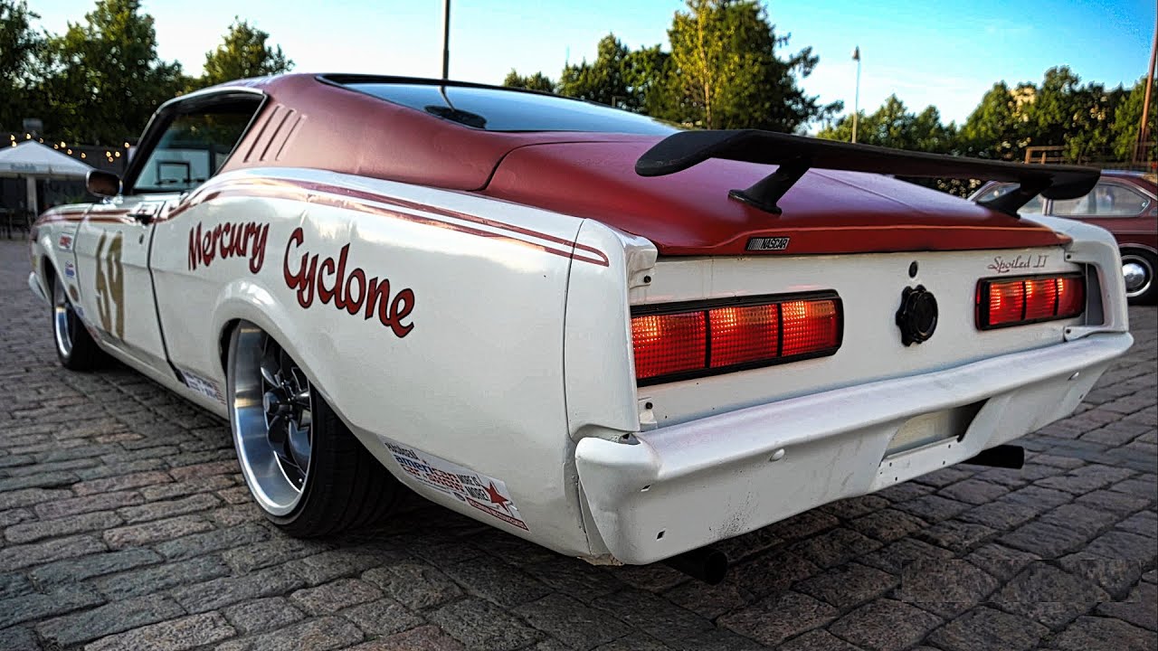 STUNNING '69 Mercury Cyclone Spoiler II NASCAR-LOOK - V8 Startup