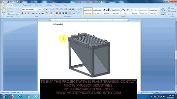 Design and Fabrication of Sand Filter & Separator Mechanical Project-MBOTS PROJECT INDUSTRY