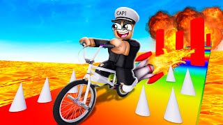 Super Fast Rocket Bike Obby In Roblox