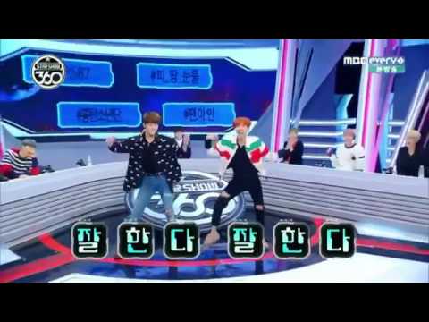 161107 - BTS Jungkook & Jhope Dancing to Red Velvet Russian Roulette @ MBC Star Show 360