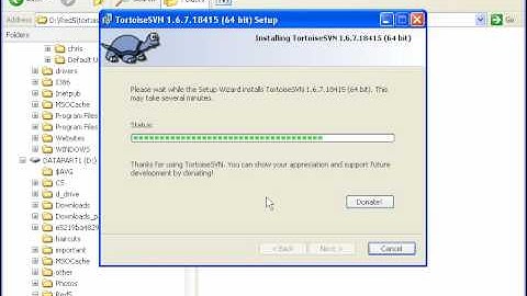 06- Install Subversion (TortoiseSVN) on Windows (to use with Red5)