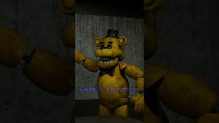 Golden Freddy meets Ennard [FNAF/Blender] #fnaf #fnafsisterlocation #ennard #goldenfreddy
