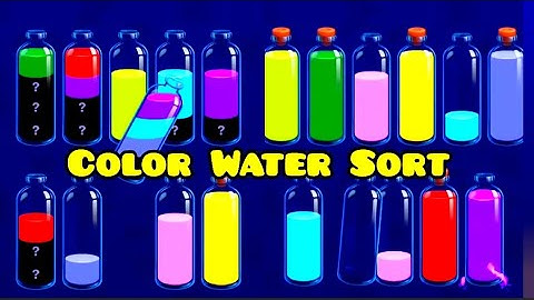 Color Water Sort Puzzle Game LEVEL 16-20 #relaxing #gaming #fungame #colorsorts #sorts #watercolor