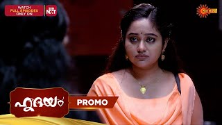 Hridhayam - Promo 30 Dec 2025 Malayalam Serial Surya Tv