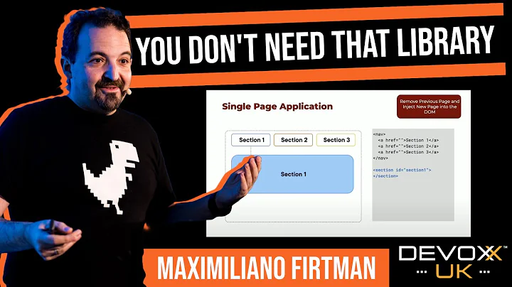 Vanilla Web: You Don't Need that Library by Maximiliano Firtman thumbnail