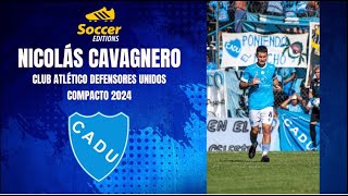 Nicolás Cavagnero - Volante central / midfielder - C.A. Defensores Unidos (2024)