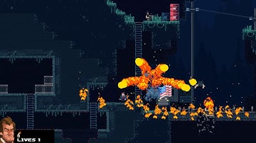 Broforce Gameplay - Custom Campaign - The Midnight Opbro