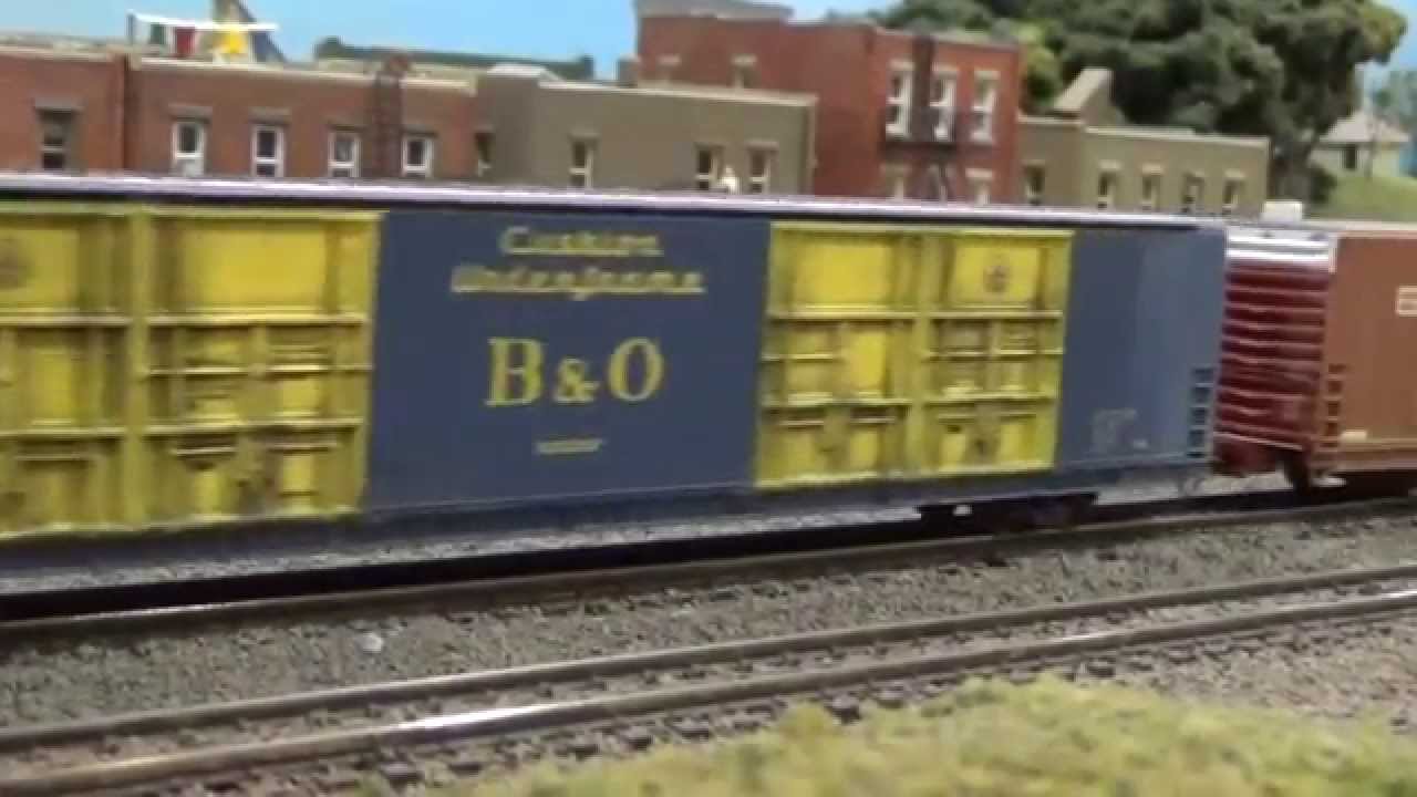 NJS N Trak At Stratford Yellin, October 2015 (N Scale) YouTube