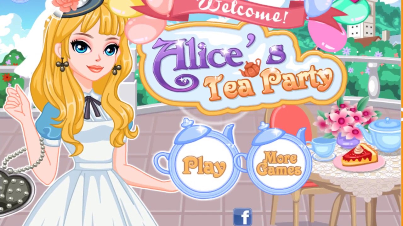 Включи элис играть в игру. Чайная вечеринка игры. Игра Алиса чаепитие. Игра чаепитие принцессы.