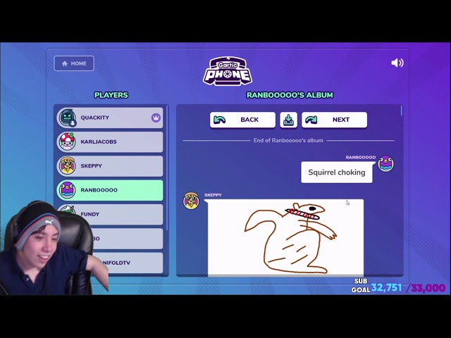 photo Gartic Phone Quackity quackity get banned on roblox litetube