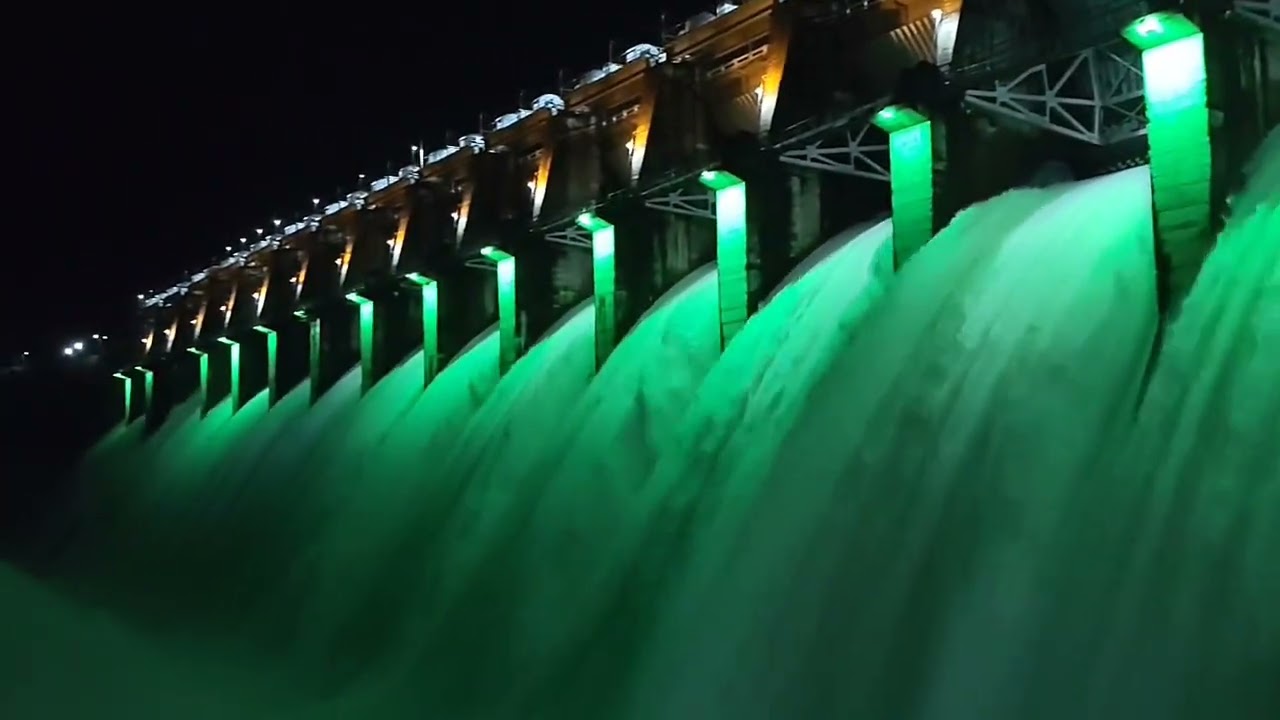 Mahi Bajaj Sagar Dam across the Mahi River in Banswara Rajasthan All 16 gate Opened 