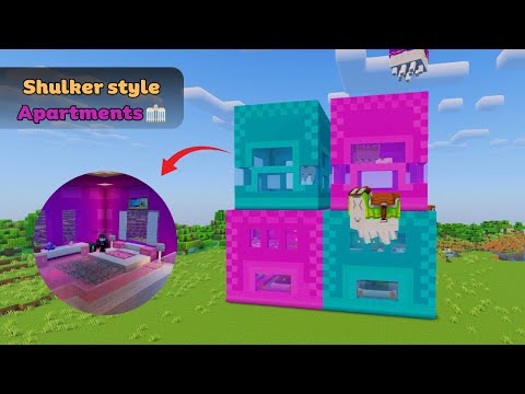 Minecraft Tutorial ⚒️: 2 Player Apartments with Happy Ghast Build | Java & Bedrock