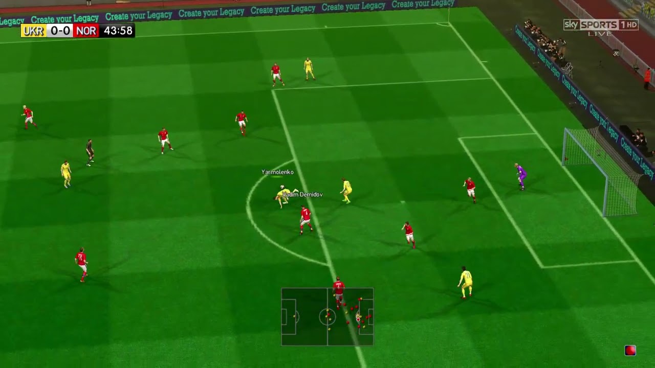 PES 13 WM 2022 Ukraine vs  Norway