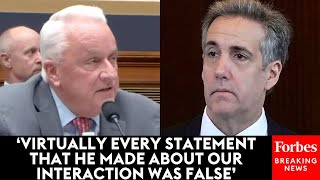 Former Michael Cohen Legal Advisor Claims Former Trump Lawyer Lied On The Stand At Hush Money Trial