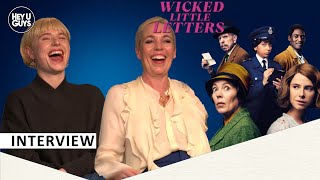Olivia Colman & Jessie Buckley on Wicked Little Letters, & their favourite swear words - VERY RUDE