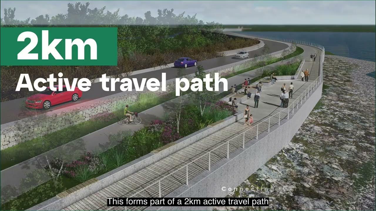 East Renfrewshire Aurs Road Improvements Improved route between