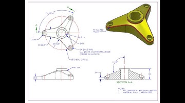 Solidwork Tutorial Model Mania 2020 Phase 1 #Solidworks #SolidworkTutorial