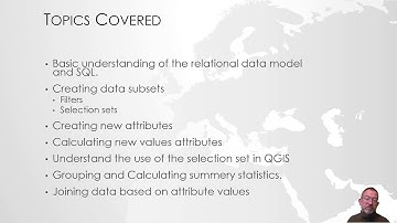 Introduction to working with attribute data in QGIS