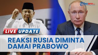 Akhirnya Bereaksi, Media Moskow Soroti Proposal Damai Usulan dari Prabowo Atasi Perang Rusia Ukraina