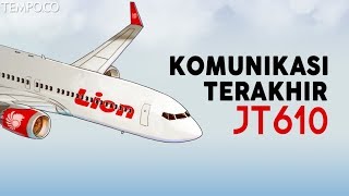 12 Menit Percakapan Terakhir Sang Pilot Sebelum Jatuh