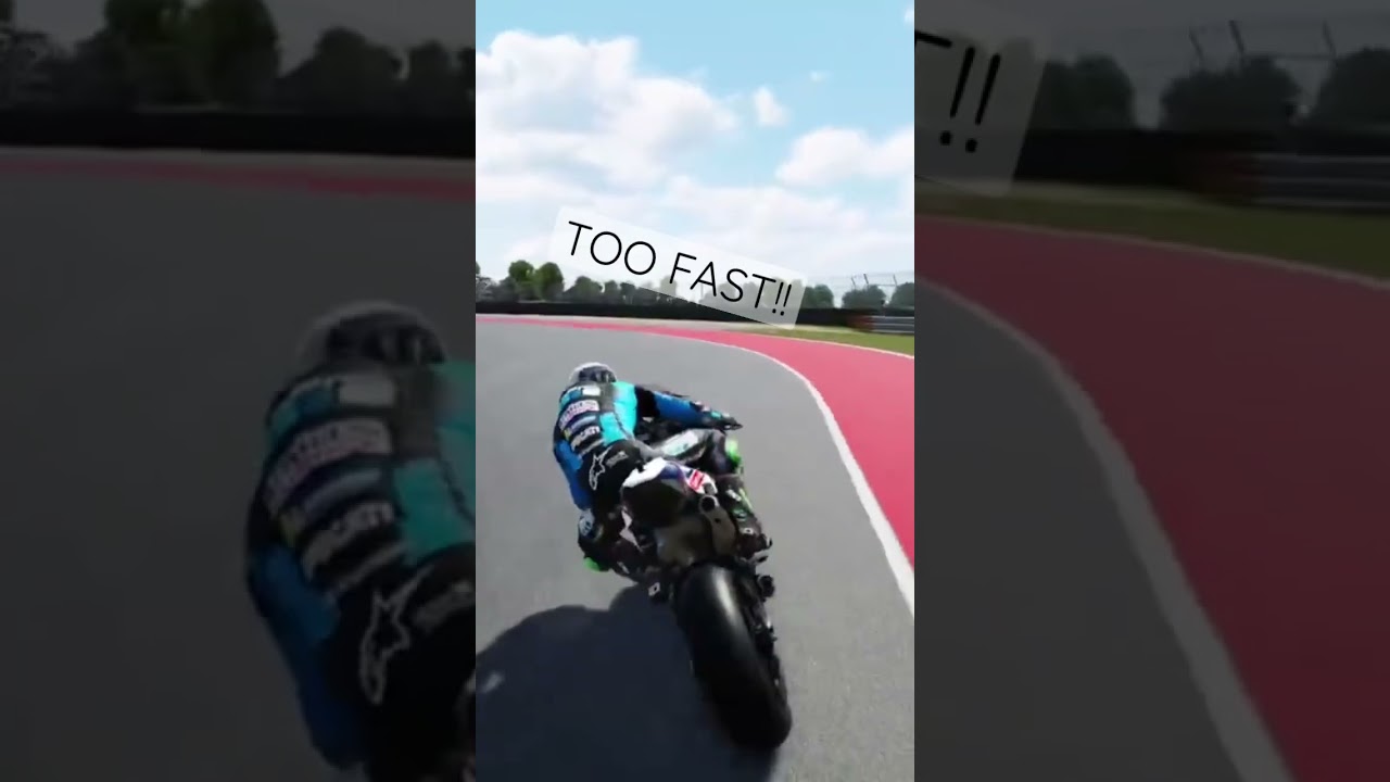 I’ll learn eventually! Gotta keep practicing! MotoGP 21 is gnarly!