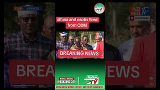 Oburu Sifuna is no longer sg for Odm #shortfeed #gachagua #ruto #kindiki #uhuru #babu #shortfeed