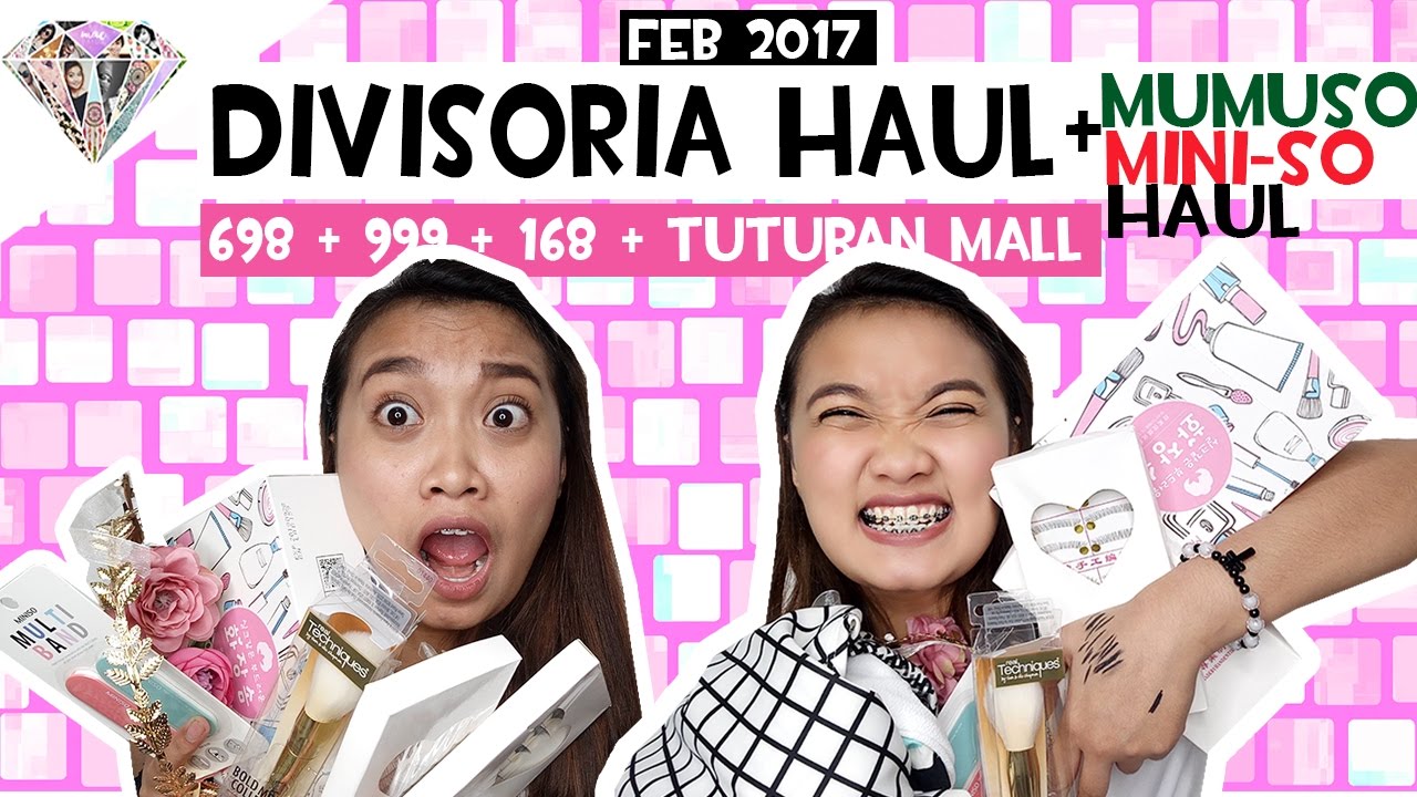 HUGE Divisoria Haul + Mumuso + Mini-so Haul + TIPS WHEN SHOPPING IN DIVISORIA | 2017