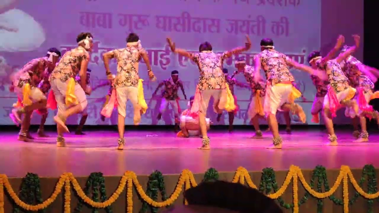 #viralvidio सत संगम पंथी पार्टी रलिया बिलासपुर। परमपूज्य  गुरु बाबा घासीदास जयंती समारोह NTPC सीपत।