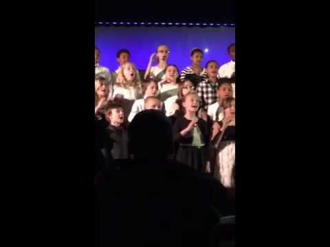 Cleveland Hill elementary school chorus