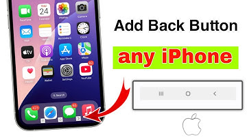 How to add back button in iphone | iphone me back button kaise lagaye | add back button iPhone 2025
