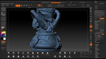 Better Way to Hollow/Shell a Zbrush Model for 3d Printing