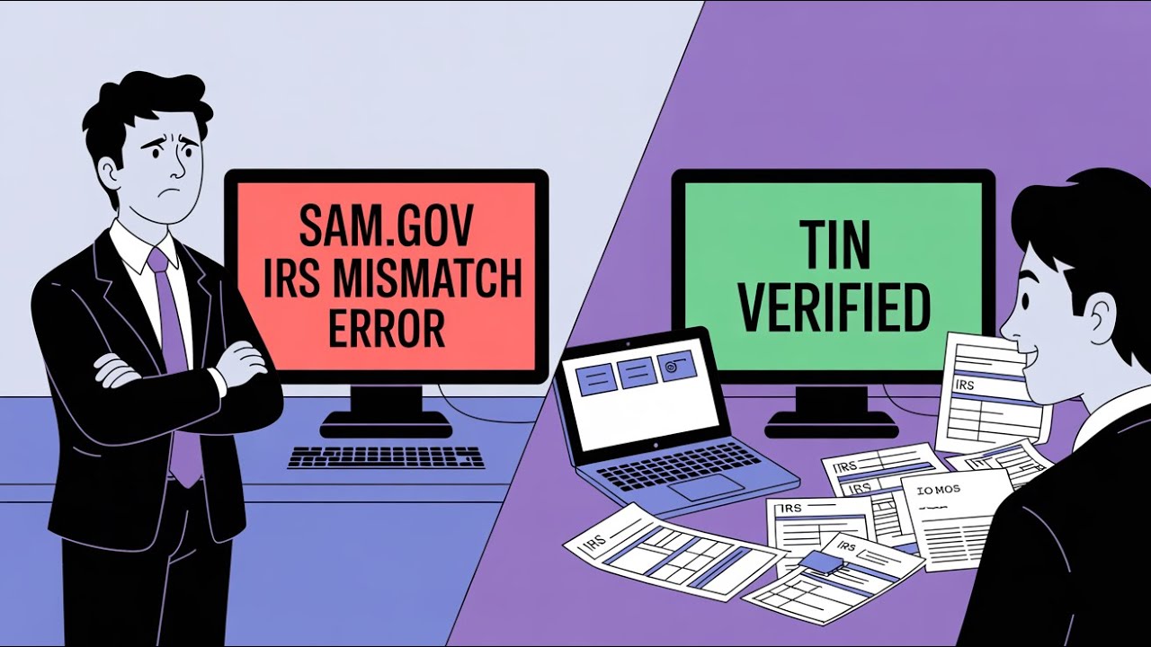 Avoid SAM gov Rejections: Update Your TIN