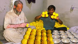 How Tennis Balls are Made in Factory | Tennis Balls Manufacturing Process