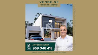 𝗩𝗘𝗡𝗗𝗘-𝗦𝗘 Moradia T3+1 em Tenões-Gualtar - Braga | DS BRAGA Liberdade