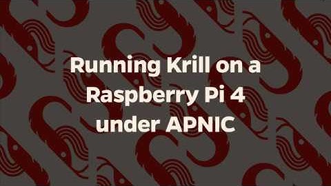 Delegated RPKI with Krill on a Raspberry Pi with the APNIC Testbed CA