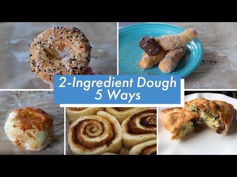 Easy 2-Ingredient Dough 5 Ways: Your New Obsession