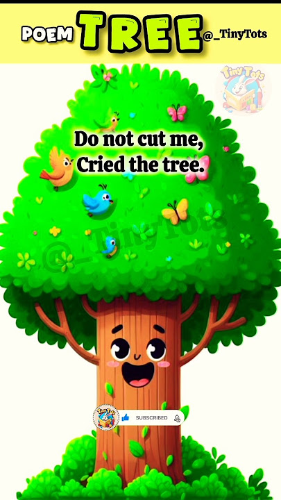 Puisi Pohon Bahasa Inggris 🌴🌳 | Puisi Alam | Puisi | Puisi Anak 👶👧👦 | #pendek #puisi #sajak