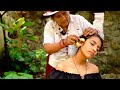 ASMR energy cleansing & limpia massage with hair play & cracking by Doña Rosa in Cuenca, Ecuador